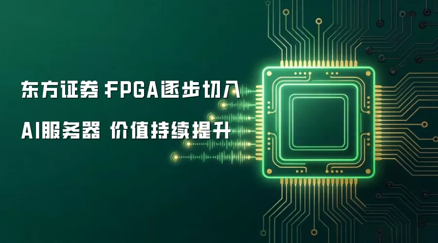 东方证券：FPGA逐步切入AI服务器 价值持续提升