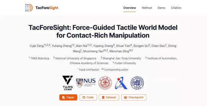 它石智航ICRA 2026圆满收官:9篇论文中稿,全新学术成果TacForeSight让灵巧手「预判」触觉