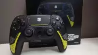 《绝地潜兵2》PS5限定手柄开箱:战损工业风美学
