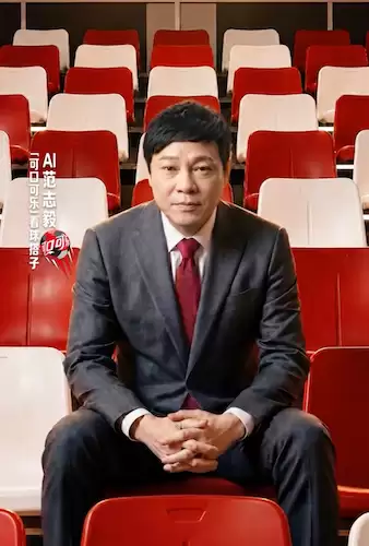 百度一镜联合可口可乐上线范志毅实时数字人,7×24小时陪看世界杯