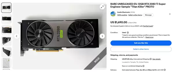 RTX 2080 Ti SUPER工程卡现身，揭密因过于