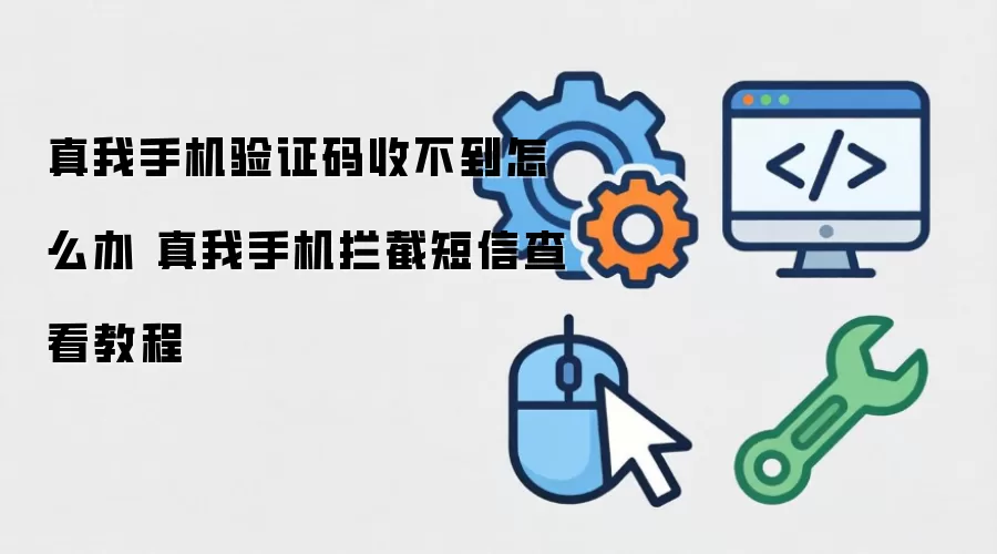 真我手机验证码收不到怎么办 真我手机拦截短信查看教程