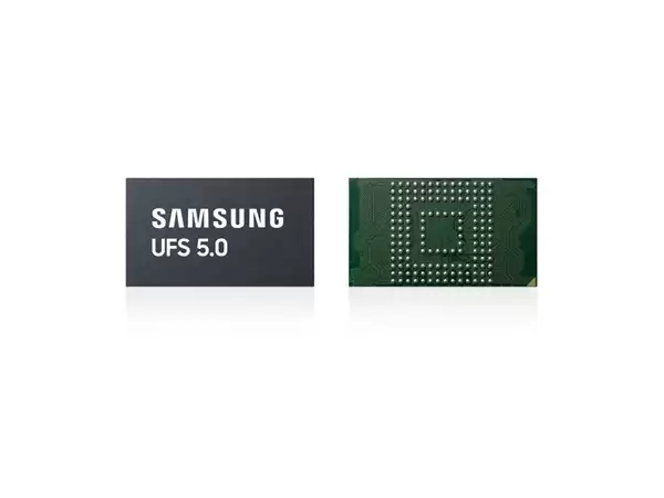 三星UFS 5.0闪存发布：速度翻倍、能效提升40%、体