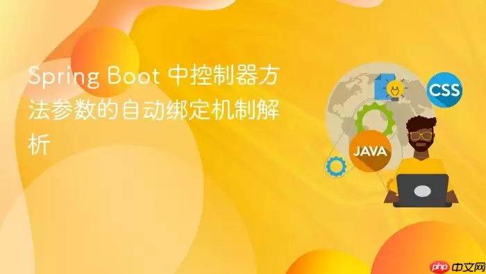 Spring Boot 中控制器方法参数的自动绑定机制解析