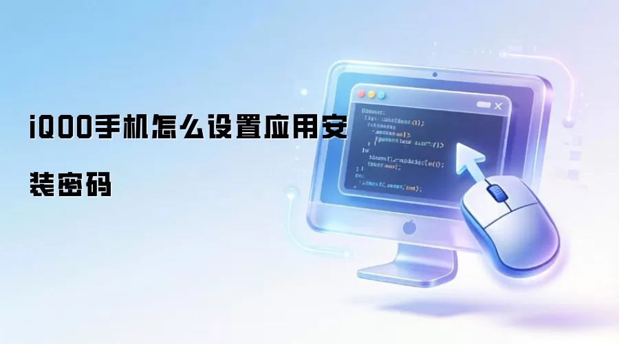iQOO手机怎么设置应用安装密码