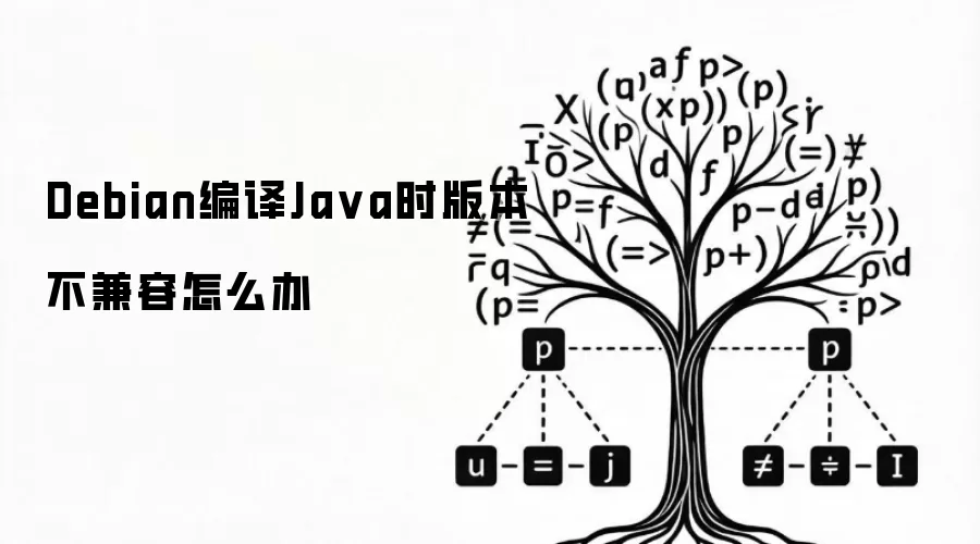 Debian编译Java时版本不兼容怎么办