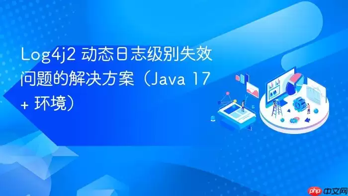 Log4j2 动态日志级别失效问题的解决方案（Java 17+ 环境）