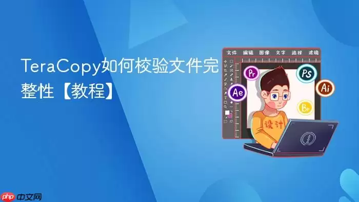 TeraCopy如何校验文件完整性【教程】