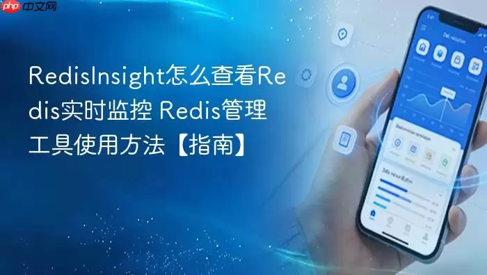RedisInsight怎么查看Redis实时监控 Redis管理工具使用方法【指南】