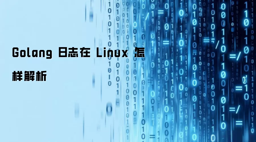Golang 日志在 Linux 怎样解析