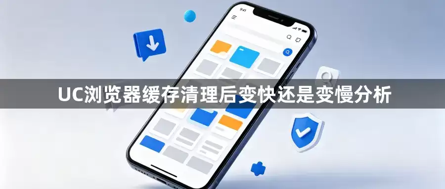 UC浏览器缓存清理后变快还是变慢分析