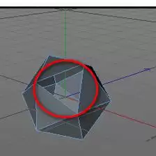 C4D物体如何删除某个面