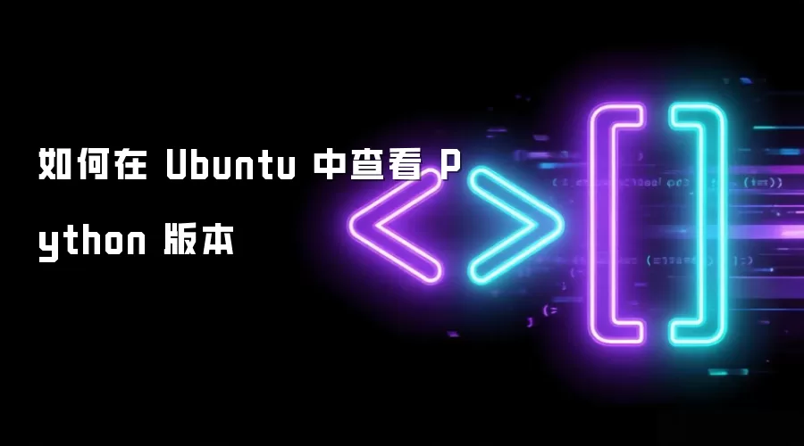 如何在 Ubuntu 中查看 Python 版本