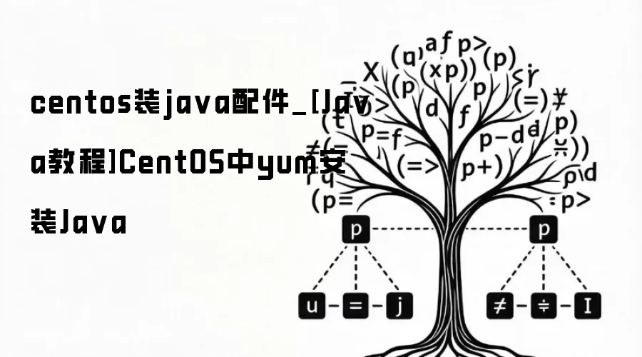centos装java配件_[Java教程]CentOS中yum安装Java