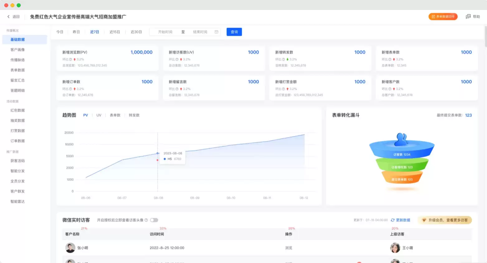 如何关注易企秀公众号