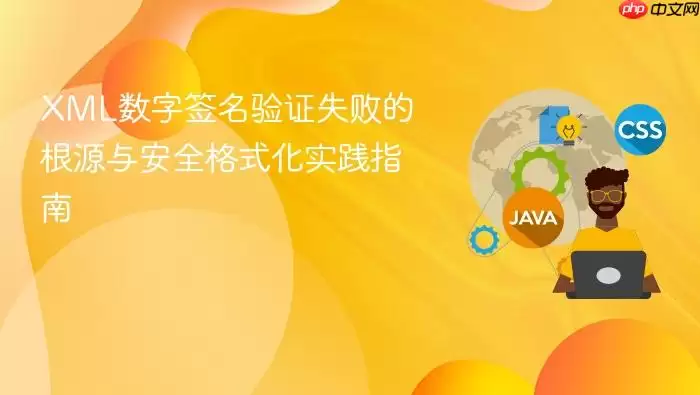 XML数字签名验证失败的根源与安全格式化实践指南