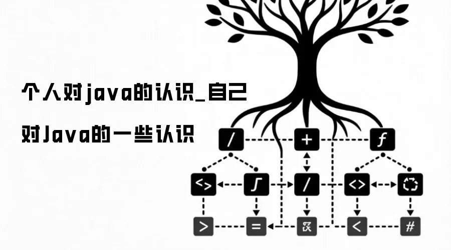 个人对java的认识_自己对Java的一些认识