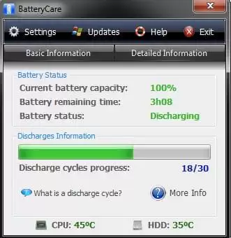 How to use Batterycare
