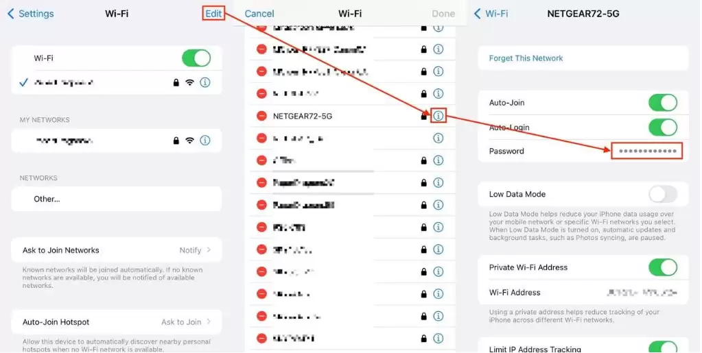 如何在 iOS 16 中查看旧网络的 Wi-Fi 密码?