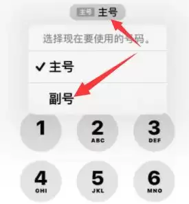 iPhone 14 Pro Max如何使用副卡打电话?