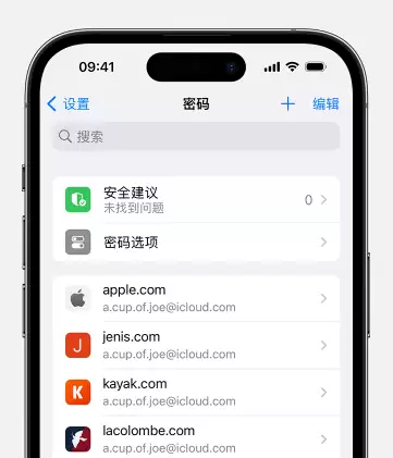 iOS 17 新功能：与信任的联系人共享密码