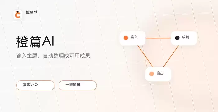 橙篇AI移动端正式拓展AI创作场景,让随时随地创作成为可能