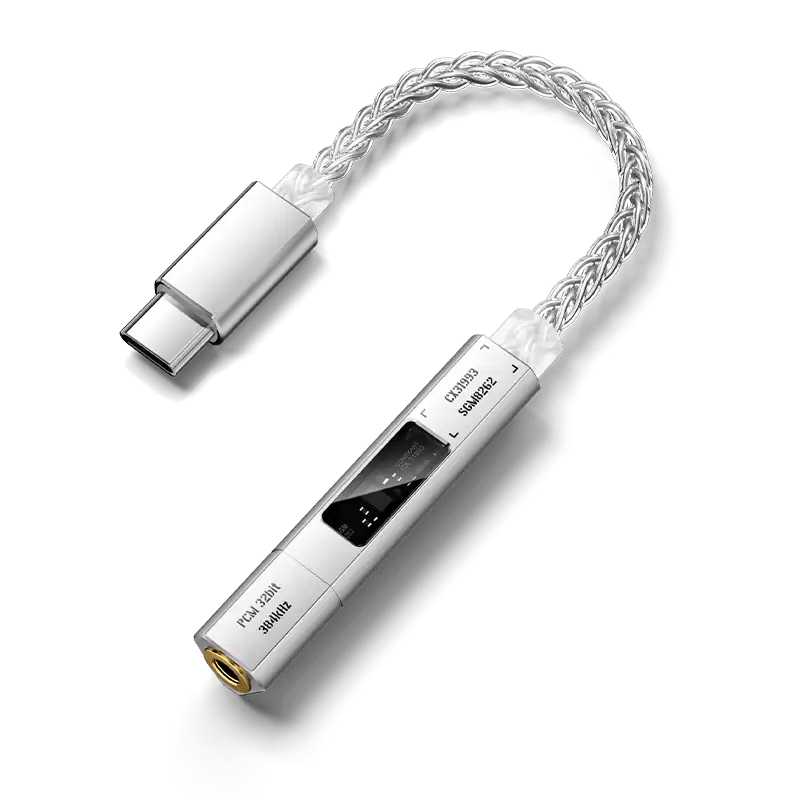原道 NK1 Ultra 便携式 USB-C 解码耳放线发售：搭 CX31993 DAC、CNC 铝合金切面机身，119 元