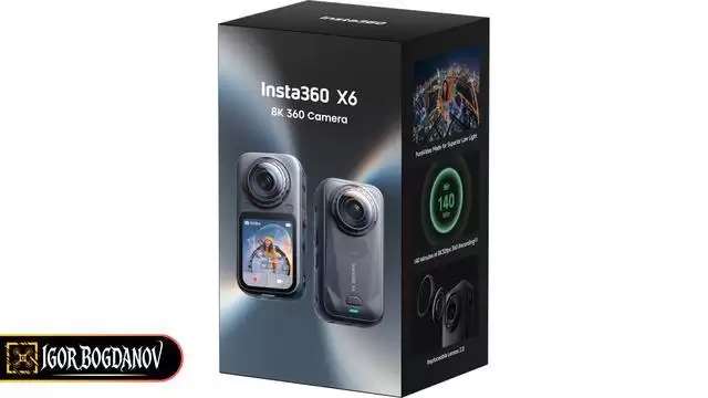 消息称影石Insta360 X6全景相机本月末发布，实拍图曝光