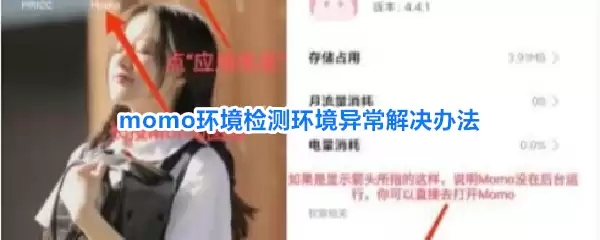 momo环境检测环境异常解决办法