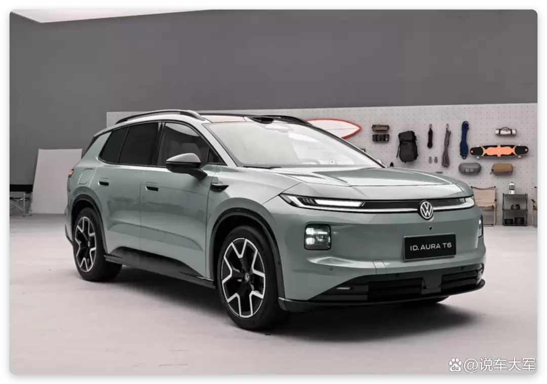 18万级合资纯电SUV新战将!大众ID.AURA T6空间配置拉满,能否逆袭?