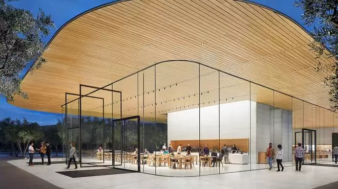 苹果Apple Park游客中心启动升级改造，AR展览区暂时关闭