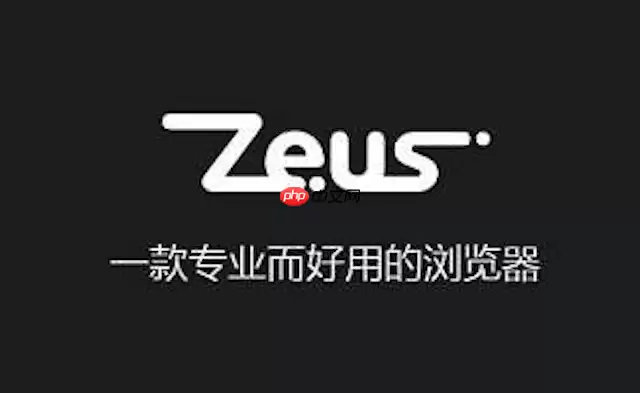 宙斯浏览器提示网络连接已重置怎么解决