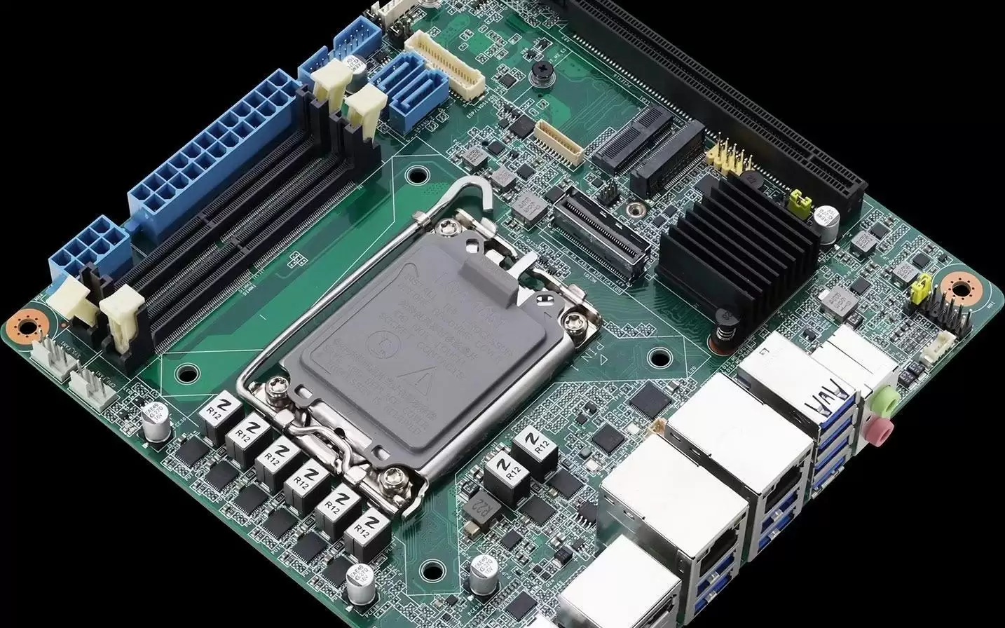 研扬发布MIX-Q870A1主板:AI算力最高36 TOPS,配双网口