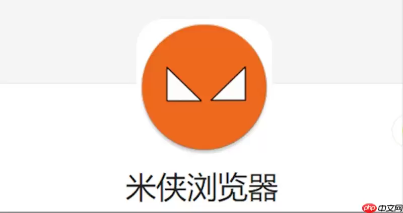 米侠浏览器如何开启夜间模式
