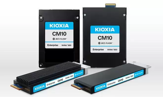 铠侠公布其首款PCIe Gen6固态硬盘CM10,导入最新BiCS10 TLC