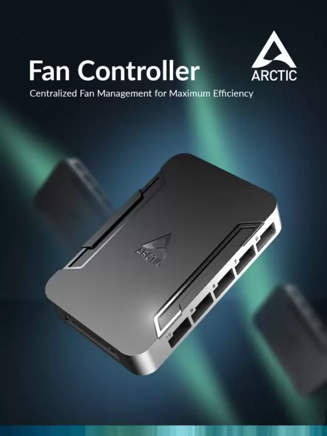 ARCTIC 推出 10 口风扇控制器 支持独立 PWM 调节