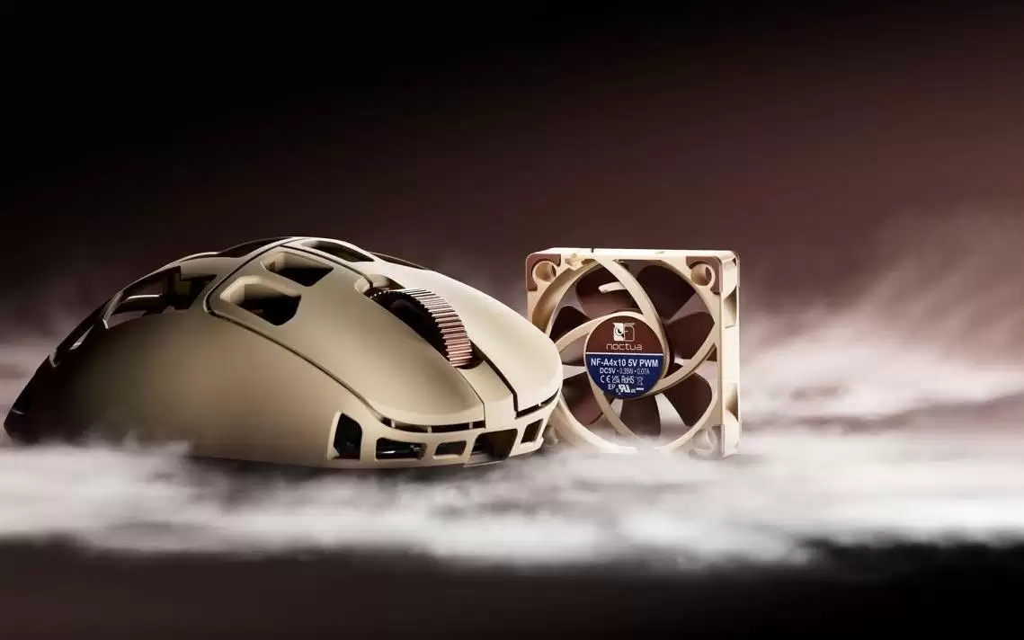 Pulsar Feinmann F01 Noctua Edition内置风扇鼠标上市，1599元