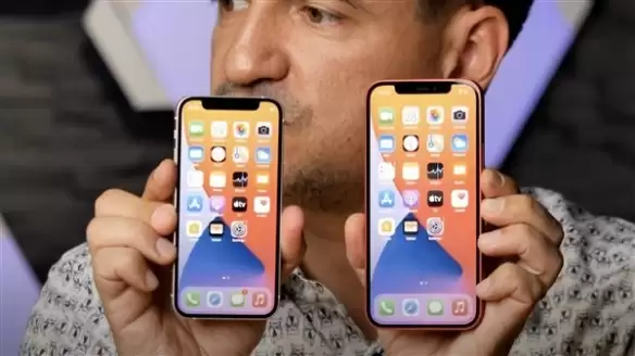 目前最轻巧的5G手机!iPhone 12 mini真机上手照