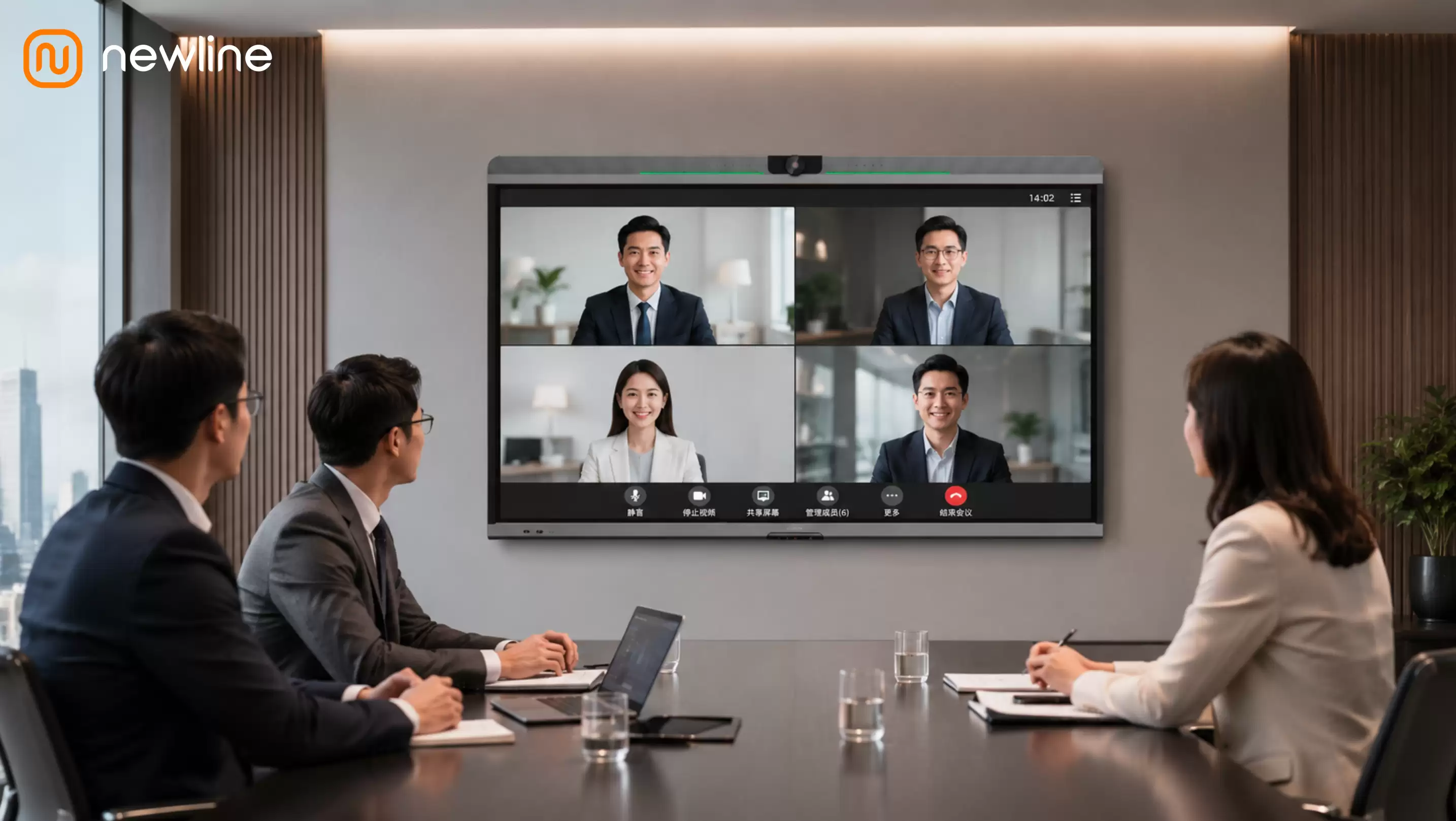 智能会议平板选型指南：对标高层会议最严苛标准，Newline NX系列给出全层级最优解