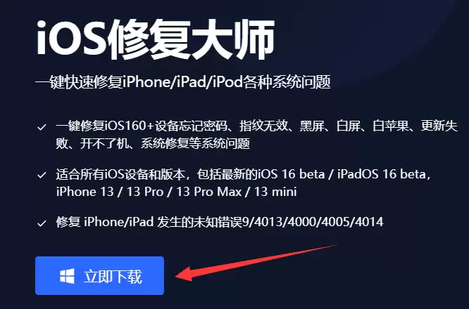 苹果 iPhone 11 升级教程_iOS修复大师升级工具