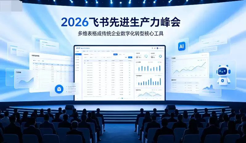 2026 飞书先进生产力峰会广州站落幕,多维表格成传统企业数字化转型核心工具