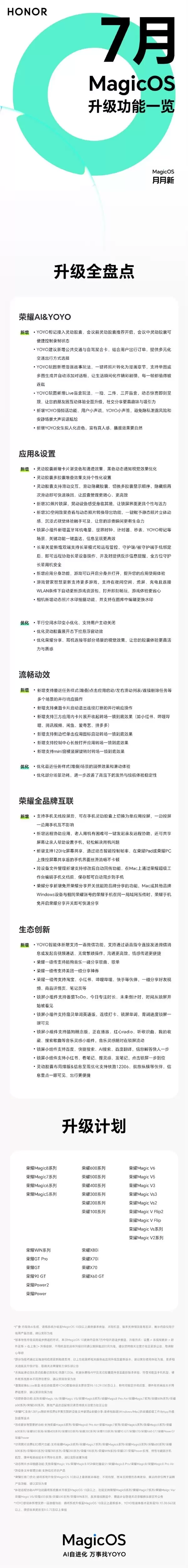 荣耀MagicOS 10正式推送:流畅动效、远程协助与Y