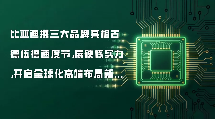 比亚迪携三大品牌亮相古德伍德速度节，展硬核实力，开启全球化高端布局新征程