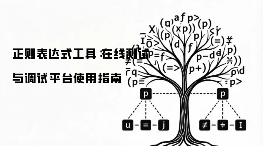 正则表达式工具:在线测试与调试平台使用指南