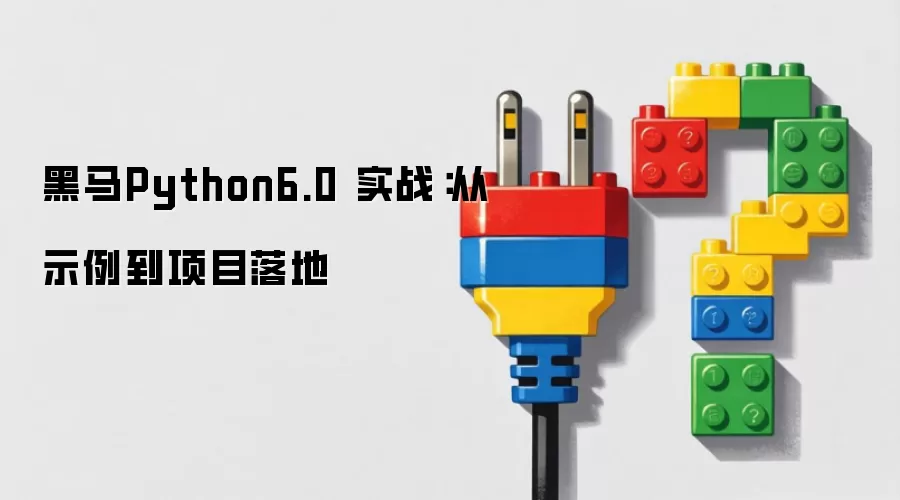 黑马Python6.0 实战：从示例到项目落地