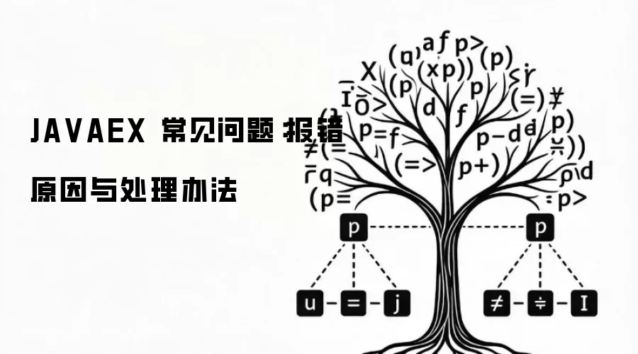 JA VAEX 常见问题:报错原因与处理办法