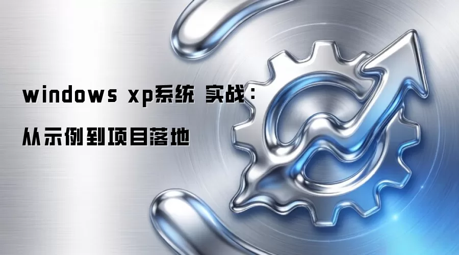 windows xp系统 实战：从示例到项目落地