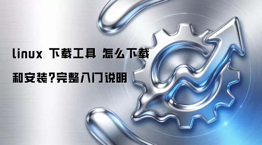 linux 下载工具 怎么下载和安装？完整入门说明