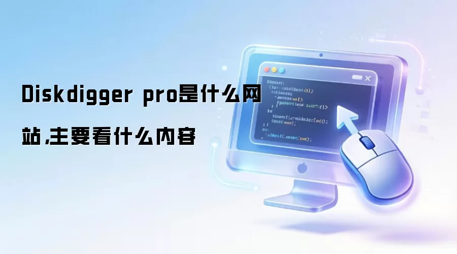 Diskdigger pro是什么网站，主要看什么内容