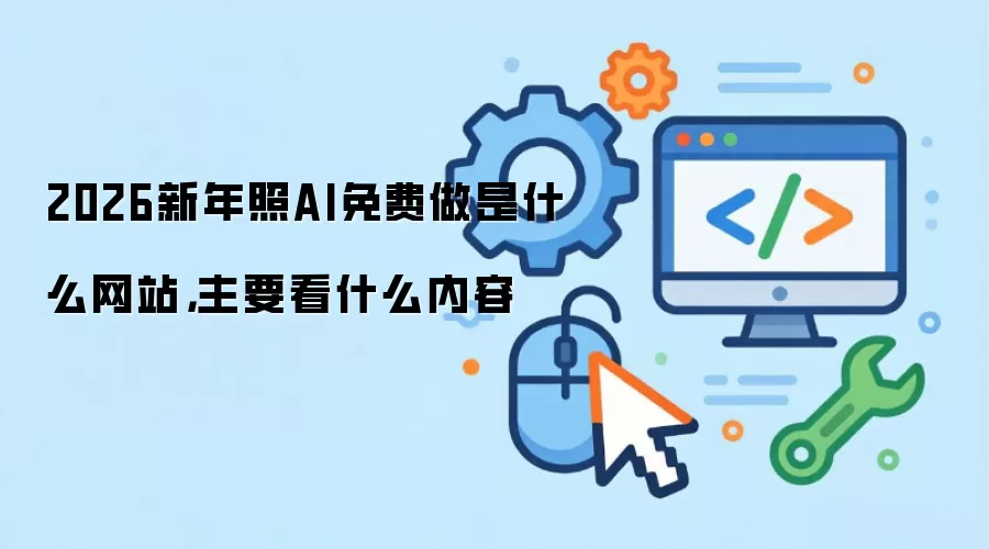 2026新年照AI免费做是什么网站,主要看什么内容